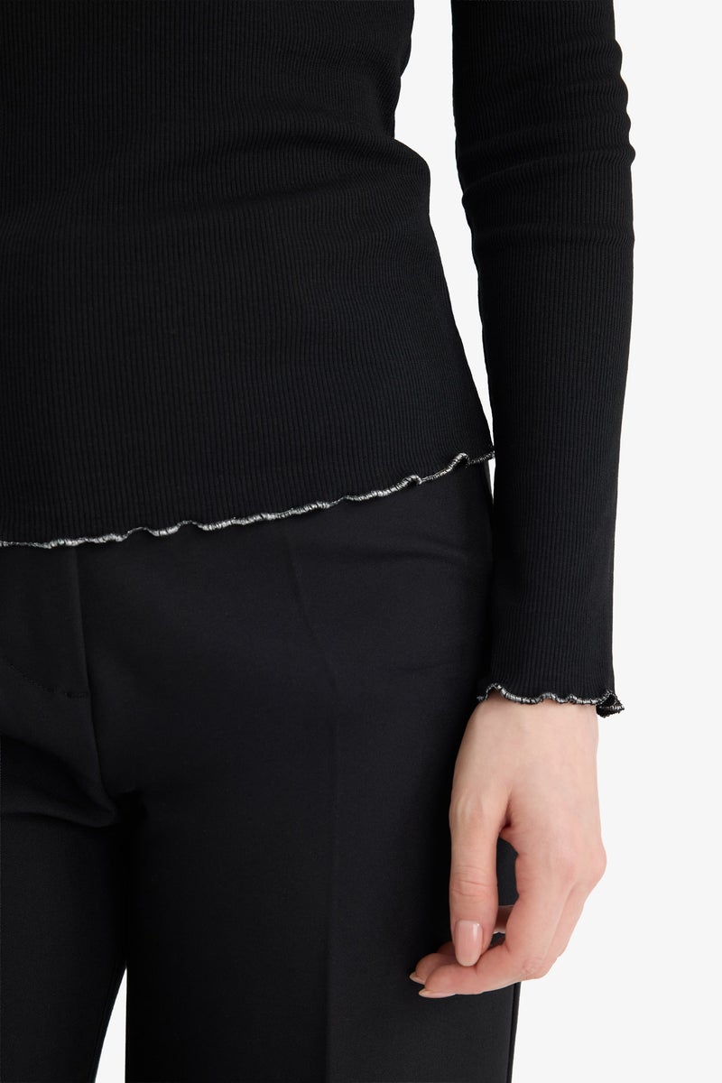 ديفاكتو تونيك تيشيرت كم طويل مضلع - Image 4